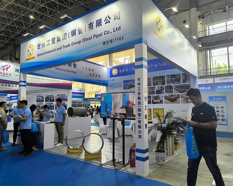 পাইপ সামগ্রী প্রদর্শনীতে শিওয়াং একটি অত্যাশ্চর্য উপস্থিতি করেছে।